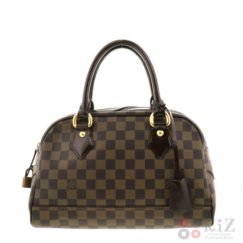 LOUIS VUITTON Duomo Bag Handbag Brown